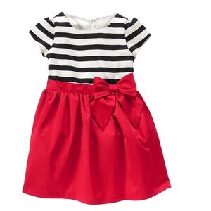 Olivia Striped Dress Size 7 Gymboree